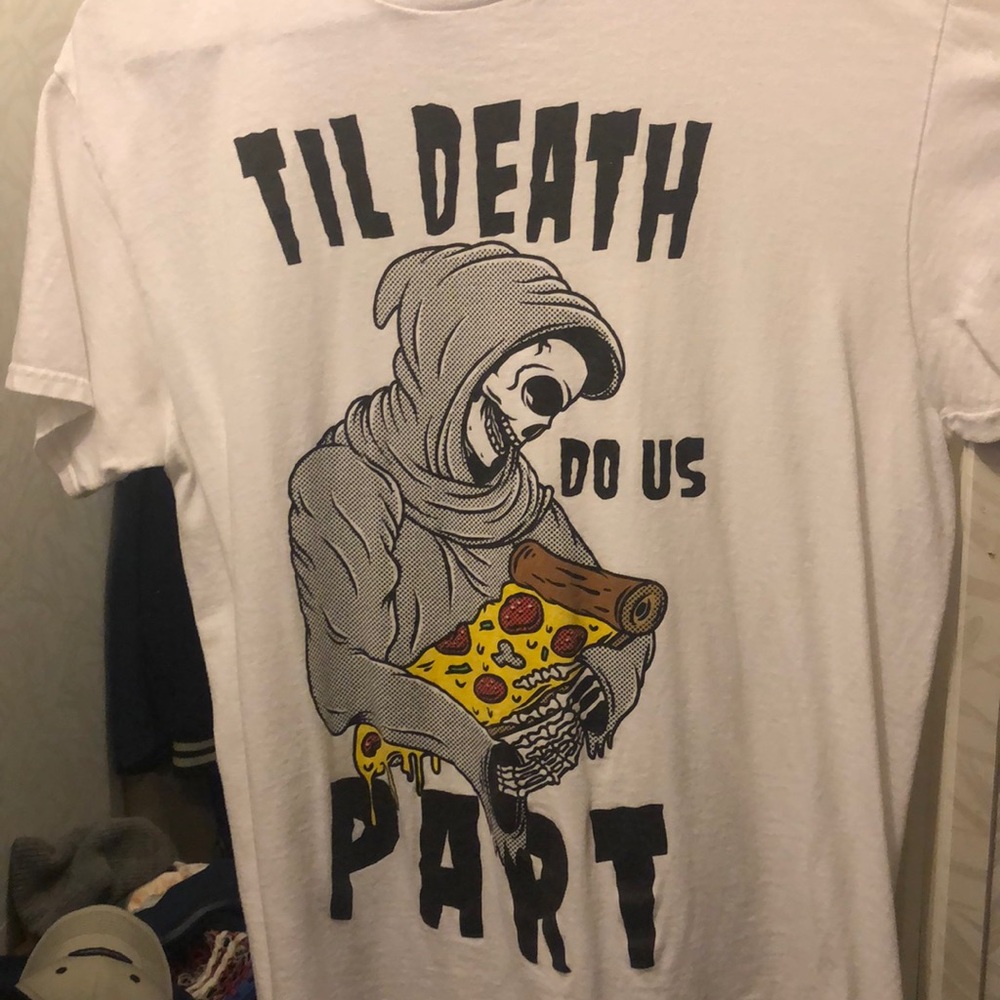 Large graphic tee zumeiz